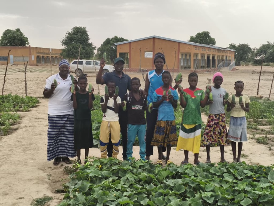 Accompagnement de l'école de Nabisrabogo(Diabo) dans la mise en place de jardin scolaire